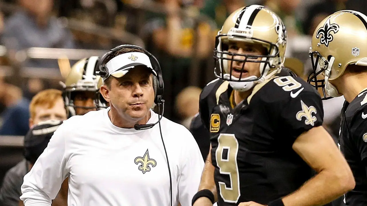 Drew Brees Brings Coach Sean Payton to Tears With Hall Call