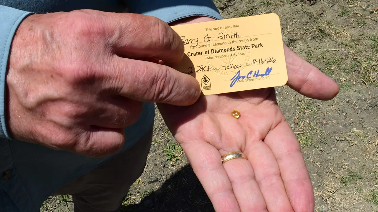Tennessee Grandpa Finds 2.29-Carat Diamond With Granddaughters