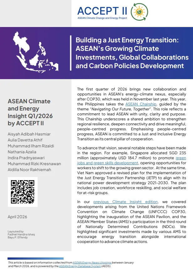 Southeast Asia Lands $600M+ for Clean Energy Future