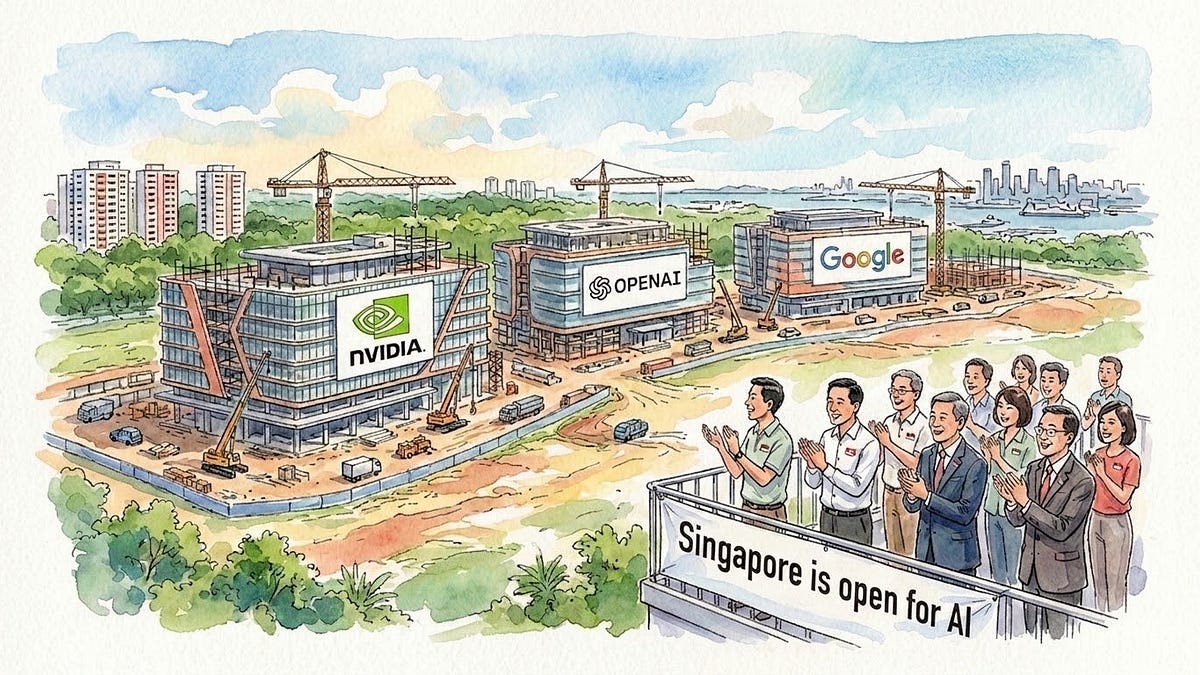 Singapore Lands OpenAI, Google & Nvidia in AI Push