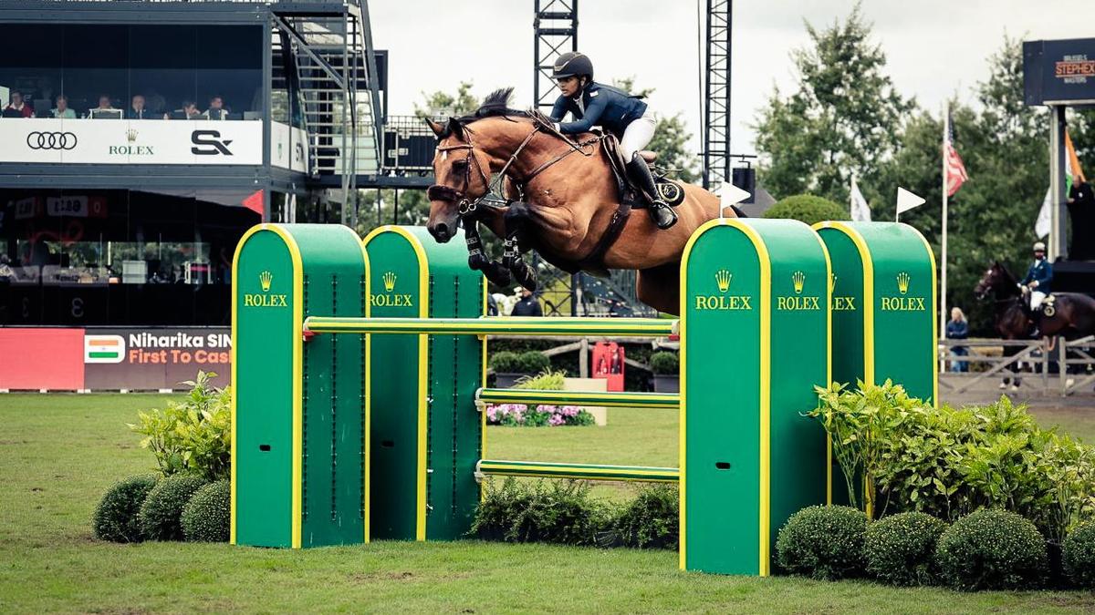 Indian Teen Places 6th at Elite Brussels Jumping Event