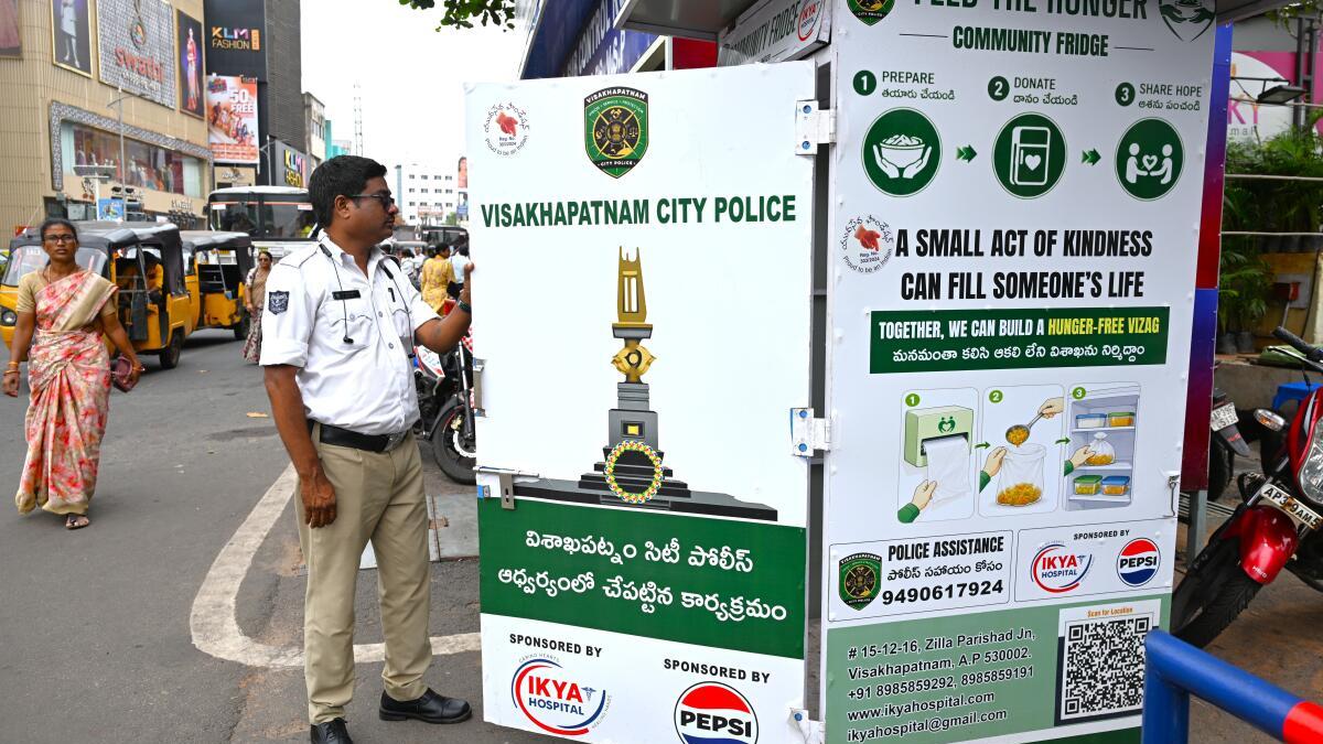 India Police Launch Free Community Fridges for Hungry