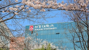 Researchers at Sogang University campus in Seoul working on artificial intelligence breakthrough technology