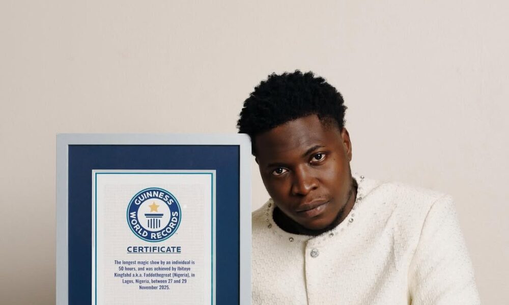 Nigerian Magician Breaks 50-Hour World Record