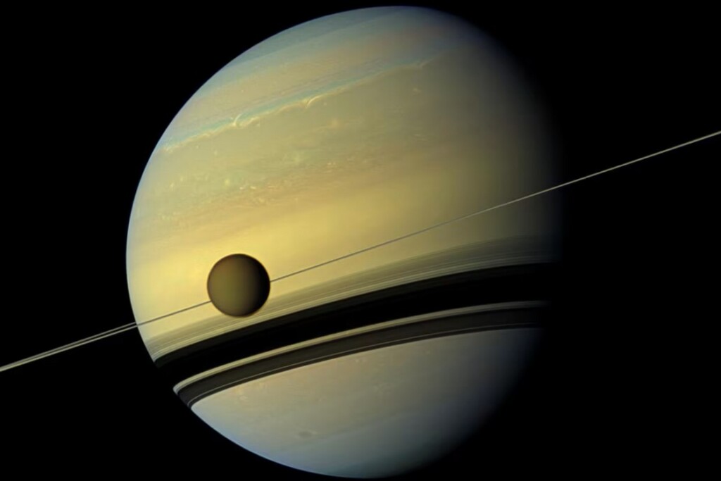 Saturn's Tilt Mystery Solved by Moon Collision Theory - Image 2