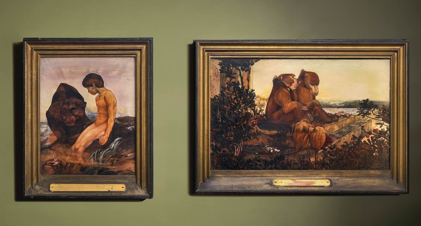 Lost Jungle Book Paintings Found After 100 Years in Home