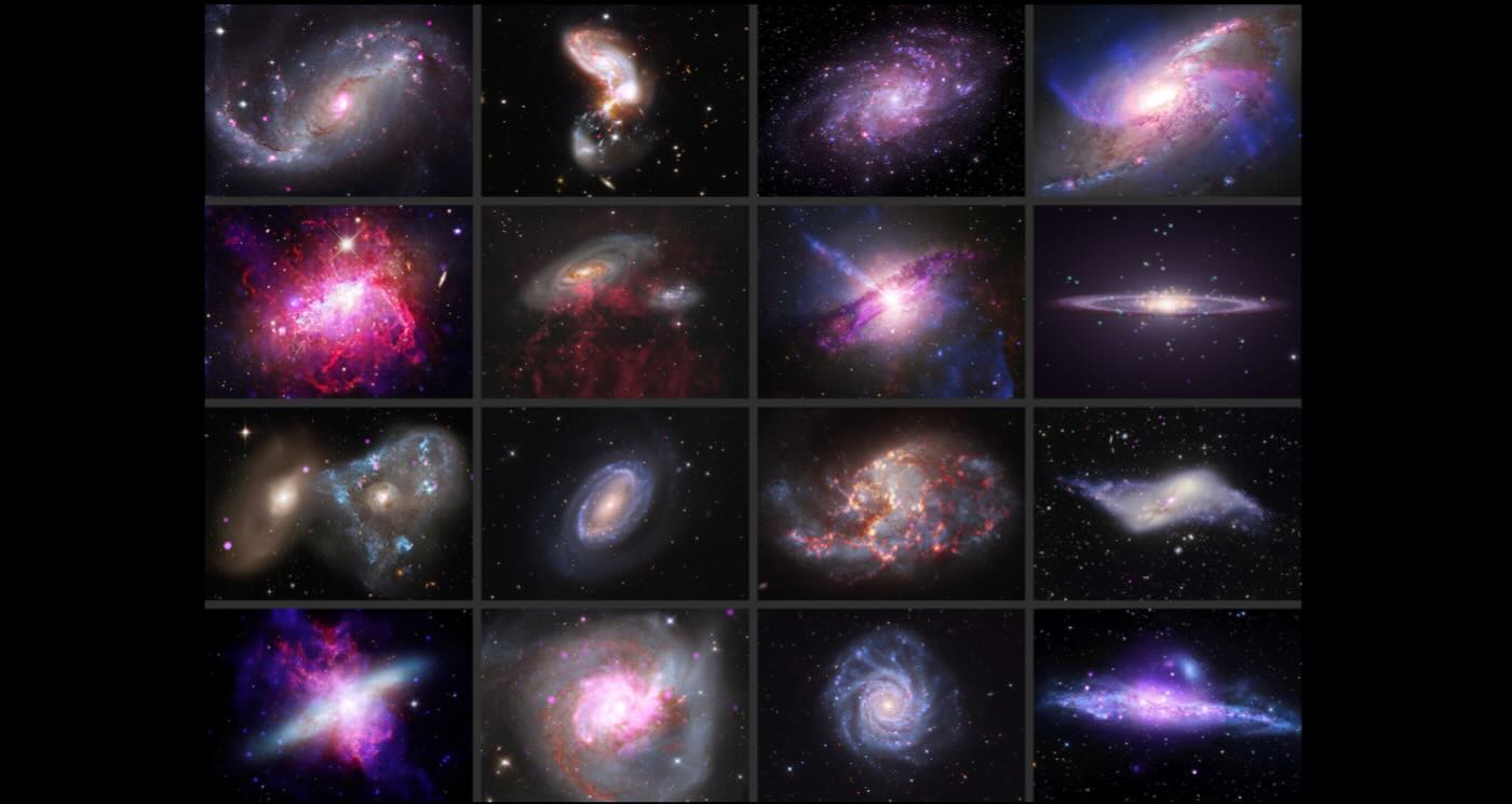 NASA Unveils 16 'Cosmic Gems' Showing Galaxy Diversity