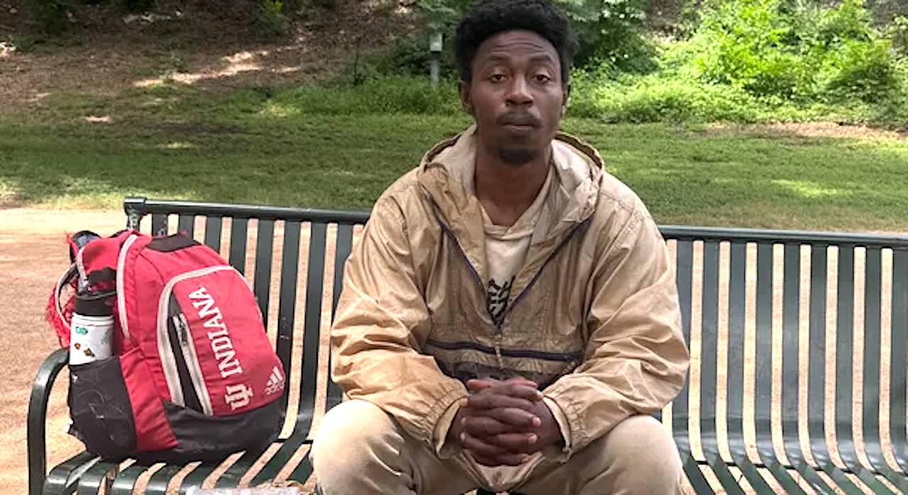 IU Grad Sees Red Backpack, Raises $20K for Homeless Star