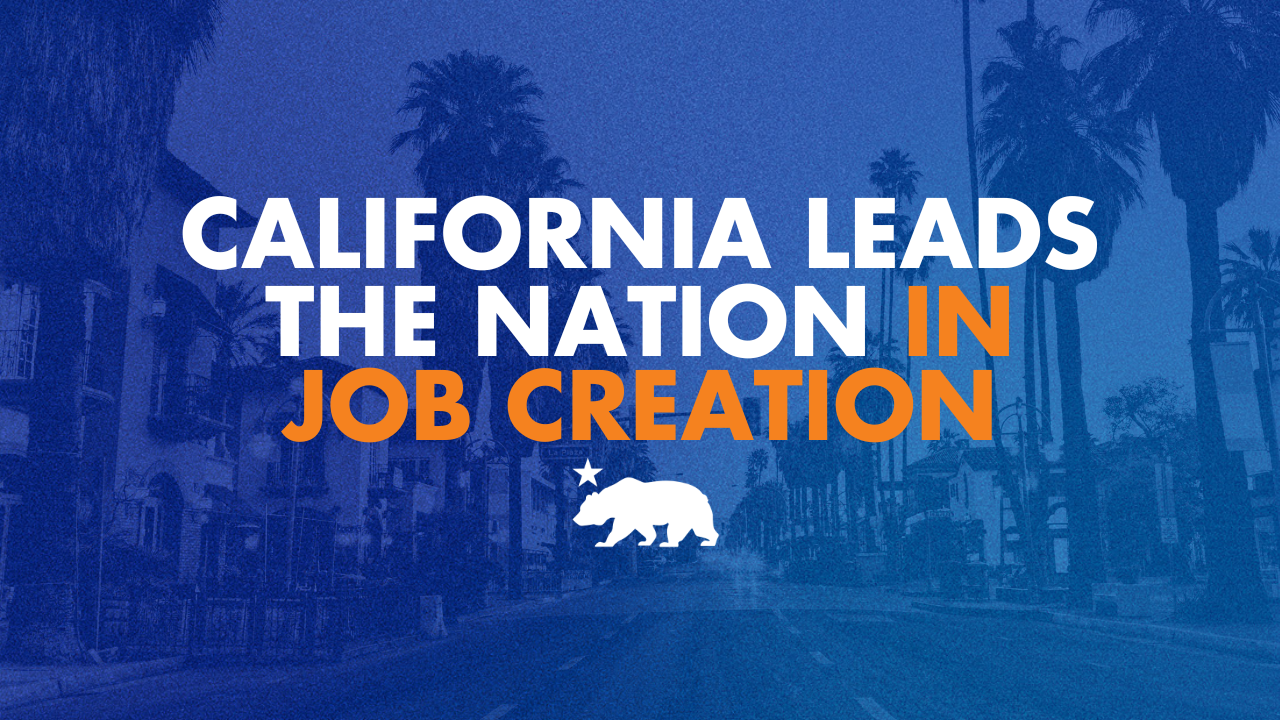 California Adds 131,534 Jobs While Nation Slows
