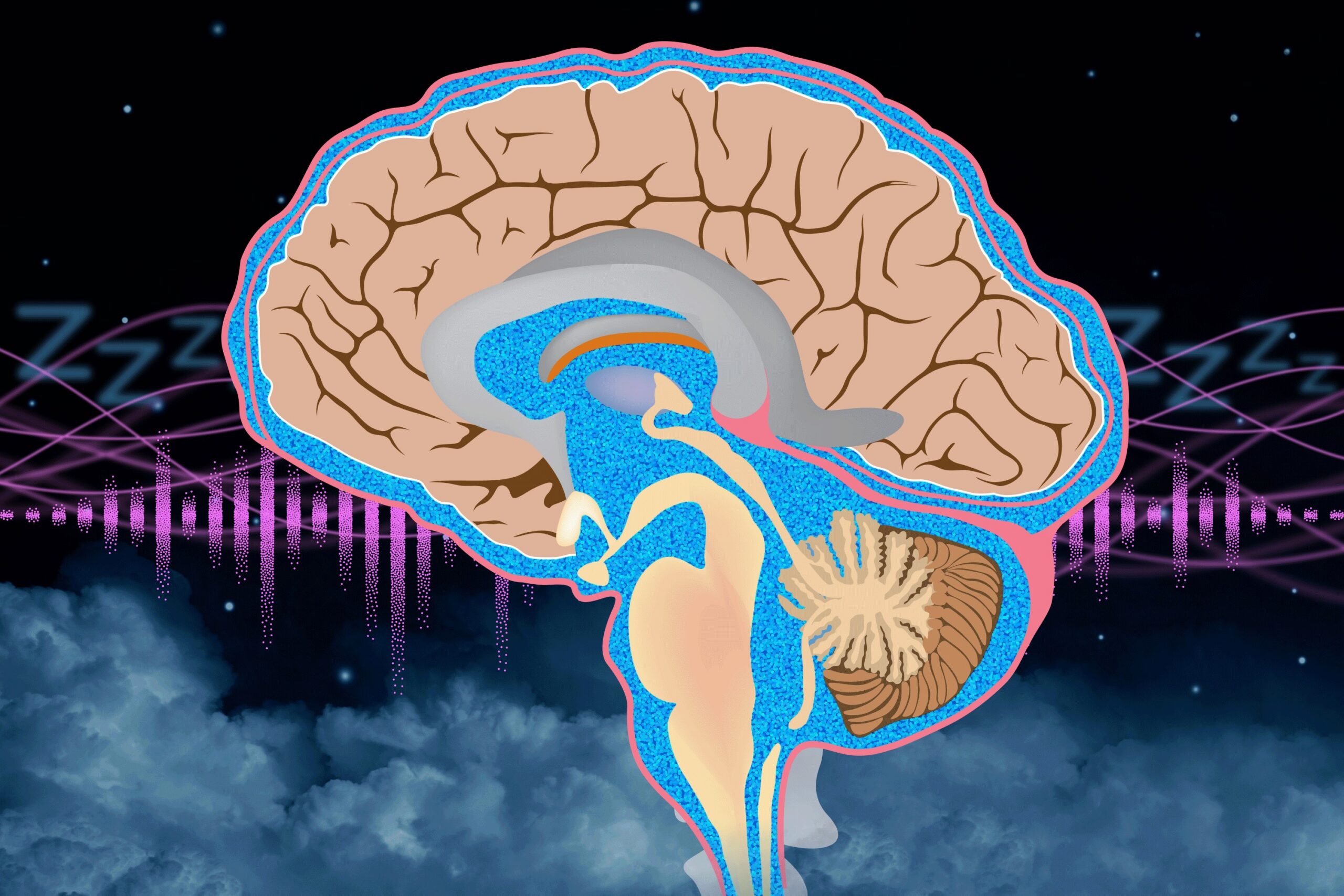 MIT Finds Pink Noise Boosts Brain Cleaning During Sleep