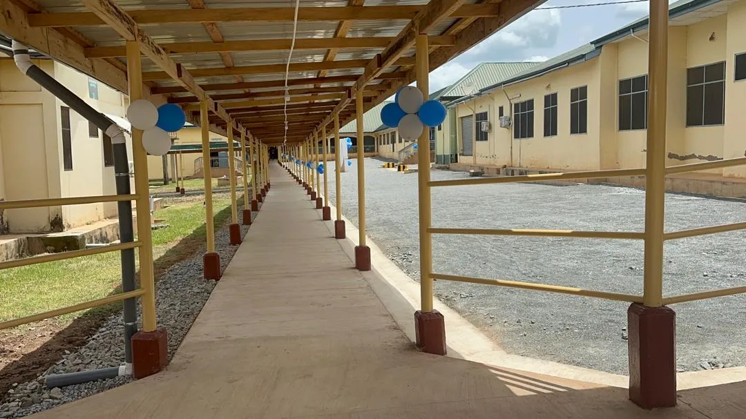 Ghana Mining Firm Builds $40K Walkway for Hospital Patients