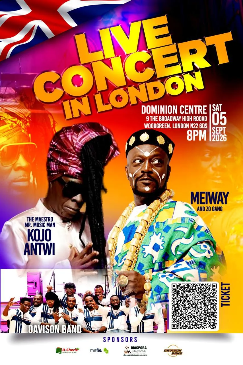 Kojo Antwi and Meiway Bring Highlife to London Stage