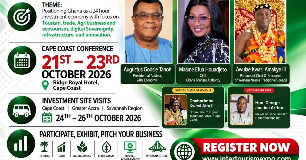 Ghana's 2026 Tourism Expo Sparks Economic Growth in Cape Coast