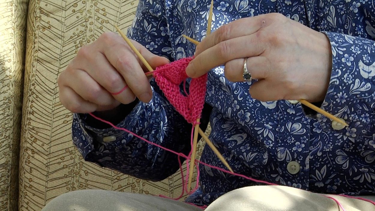 Naperville Survivor Knits Free Breast Prosthetics for Women