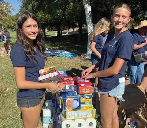 Conejo Valley Teens Collect 3,000 Pounds for Food Bank