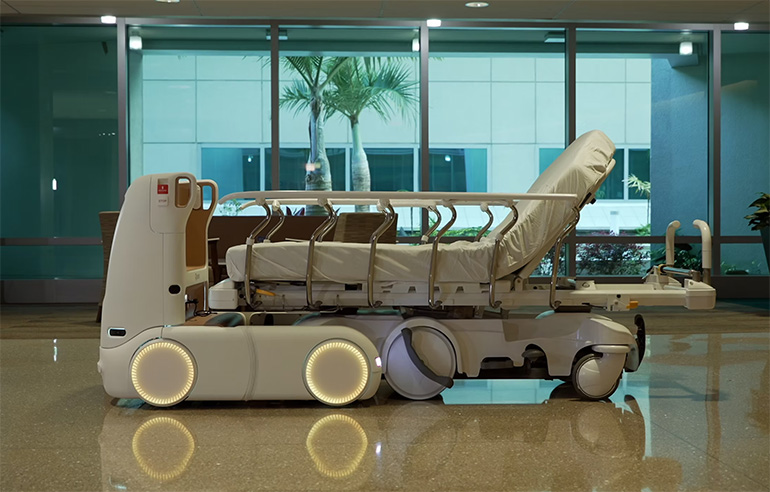 Florida Hospital Tests Robot That Tows Patients Autonomously