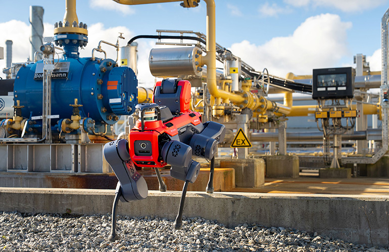 Robot Dog Now Inspects World's Most Explosive Sites Safely