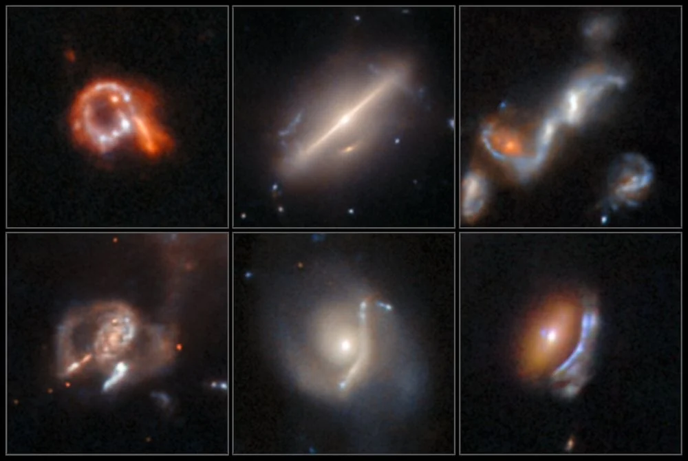 AI Finds 1,400 Hidden Cosmic Wonders in Hubble Archive